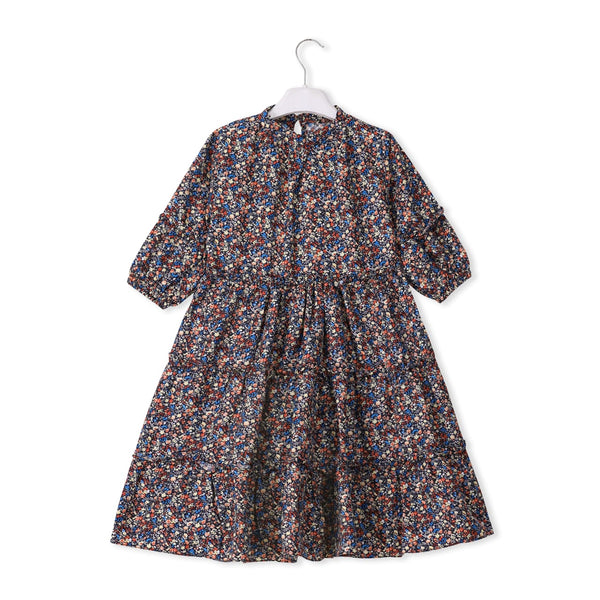 Flora Cotton Satin Dress